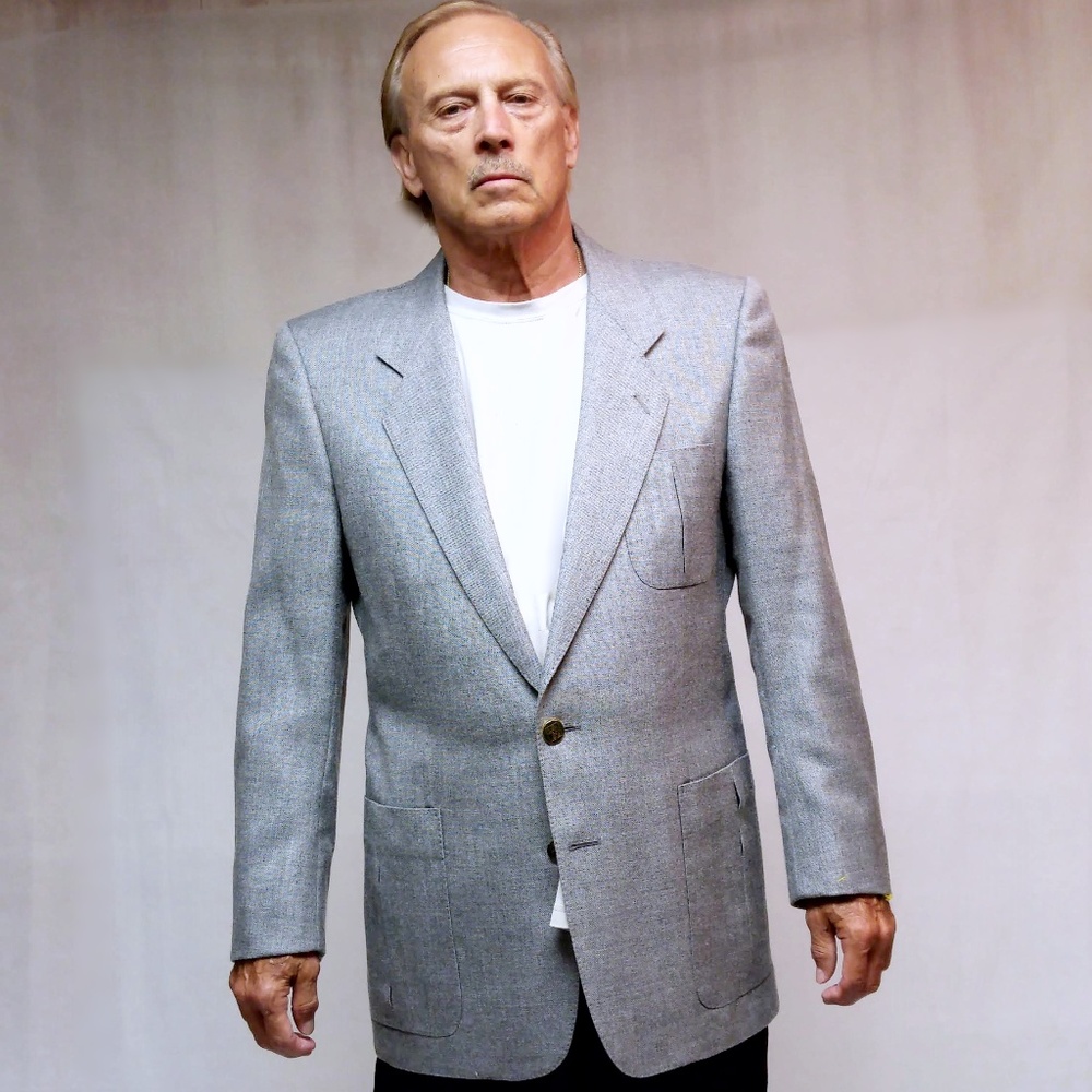 Gino Salvaggi Sport Coat Grey Wool